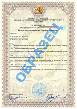 Приложение 1 Боровск Сертификат ГОСТ РВ 0015-002